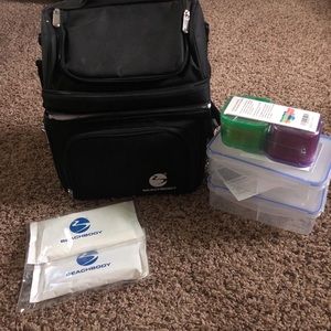 Insulated cooler / lunch tote and accessories